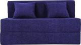 Uberlyfe Sofa Cum Bed Moshi Fabric Washable Cover With 2 Cushions For Guests Double Sofa Bed