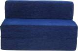 Uberlyfe Sofa Cum Bed Perfect For Guests Fabric Washable Cover Dotted Blue 3 6 |SCB 001731 DOT BL Single Sofa Bed