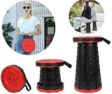 Uk Enterprise Multipurpose Portable Telescoping Folding Travel Stool Outdoor & Cafeteria Stool