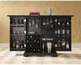 Uk Furniture Sheesham Wood Wine Bottle And Storage Bar Rack Display Unit Solid Wood Bar Cabinet