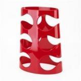 Umbra Kitchen Grapevine Wine Holder Rack Red Plastic Bottle Rack Cellar