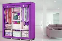 Urban 6 + 2 Layer Foldable Microfiber Collapsible Wardrobe