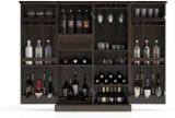 Urban Ladder Caledonia Solid Wood Bar Cabinet