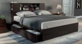 Urban Ladder Covelo Headboard Storage Engineered Wood Queen Bed With Storage