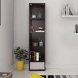 Urban Ladder Iwaki Glass Door Glass Close Book Shelf