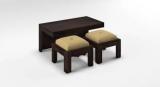 Urban Ladder Kivaha 2 Seater Coffee Table Set Solid Wood Coffee Table