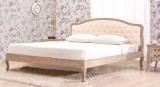 Urban Ladder Lyon Upholstered Solid Wood Queen Bed