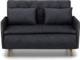 Urban Ladder Makati Single Solid Wood, Fabric Sofa Bed