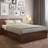 Urban Ladder Sheesham Wood Solid Wood Queen Hydraulic Bed