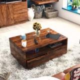 Urban Ladder Zephyr Storage Solid Wood Coffee Table