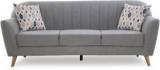 Urban Living Antalya Fabric 3 Seater Sofa