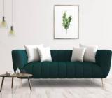 Urban Living Darwin Dazzle Fabric 3 Seater Sofa