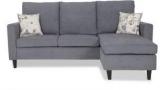 Urban Living ECO LOUNGER Fabric 3 Seater Sofa