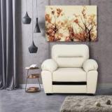 Urban Living Shanghai Special Leatherette 1 Seater Sofa