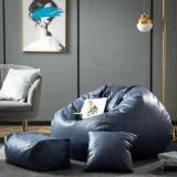 Urban Style Decore 5XL Suede Bean Bag With Beans Filled Teardrop Bean Bag With Bean Filling