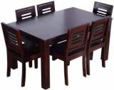 Varsha Furniture Premium Quality Solid Wood 6 Seater Dining Set For Dining Room |Rosewood Solid Wood 6 Seater Dining Table