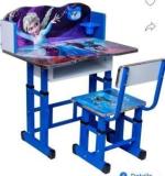 Vayu Disney Princess Study Table For Girls Metal Study Table