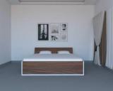 Vcreatestore Metal Queen Bed