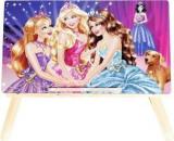 Vencho Barbie Cartoon Character Table Solid Wood Study Table