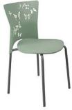 Ventura Armless Cafetaria Chair In Saga Colour