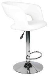 Ventura Bar Chair In White Colour