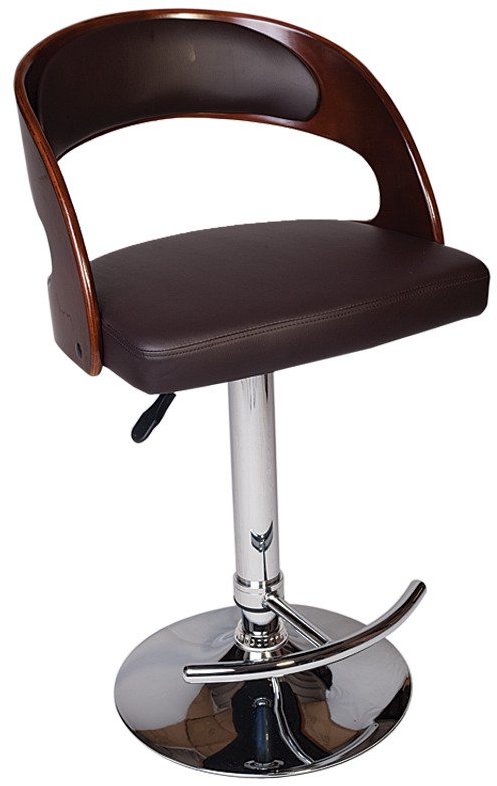 Ventura Cherry Brown Modern Bar Stool