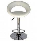 Ventura Comfortable White Bar Stool