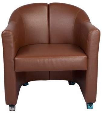 Ventura Comforting Brown Single Seater Sofa