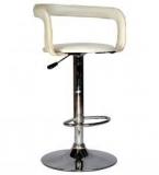 Ventura Contemporary White Bar Stool