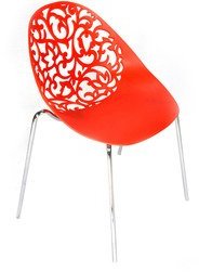 Ventura Elegantly Designed Red VisitorChair