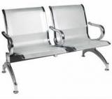 Ventura Outdoor Metal Visitor Bench With Armrest