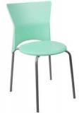 Ventura Stacking Chair In Light Green Colour