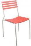 Ventura Visitor Plastic Chair In Red Colour