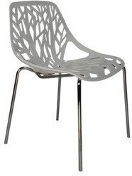 Ventura Web Inspired White VisitorChair