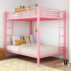 Vibrant Interior Amar Pink Bunk Bed Metal Bunk Bed