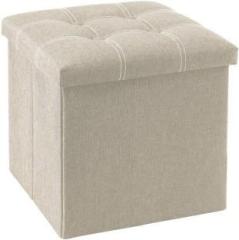 Vichaxan Engineered Wood Cube Ottoman