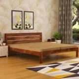 Vinod Furniture Solid Sheeesham Wood King Size Bed Without Storage For Bedroom/ Kids Room \ Solid Wood King Bed