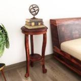 Vintej Home Sheesham Wood Solid Wood Corner Table