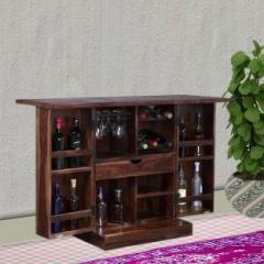 Vintej Home Solid Wood Bar Cabinet