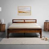 Vriksha Kla Craft Rosewood Solid Wood Queen Bed