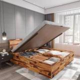 Wakefit Andromeda Solid Wood King Hydraulic Bed