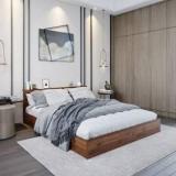 Wakefit Cosmo Minimal Engineered Wood Queen Bed