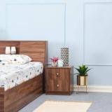 Wakefit Elara Engineered Wood Bedside Table