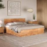 Wakefit Rico Solid Wood King Box Bed