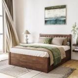 Wakefit Santam Solid Wood Queen Box Bed