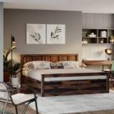 Wakefit Santi Solid Wood King Box Bed