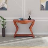 Wakeup India Dolce Sheesham Wood TV Console Table For Living Room, Drawing Room Solid Wood Console Table