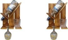 Wisekrafter Wooden Wine Rack