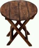 Wood City Handicrafts wooden round coffee Solid Wood Side Table