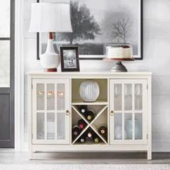 Woodefly Solid Wood Bar Cabinet